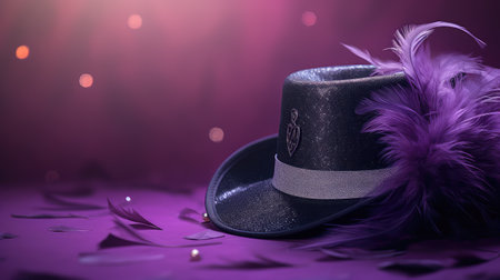 buckle halloween purple backgroundの素材