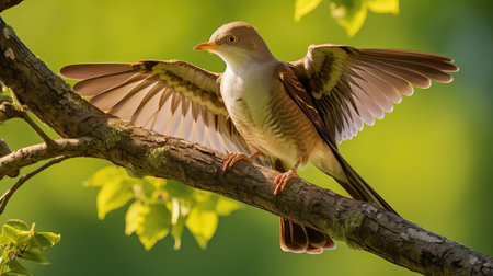 feathers yellow billed cuckooの素材