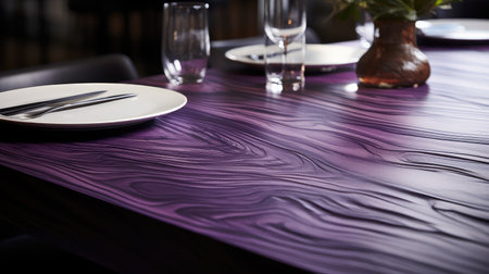 table purple woodgrainの素材
