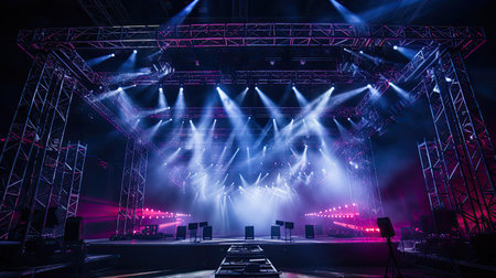 venue lighting trussの素材
