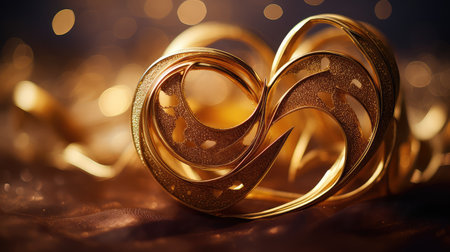 delicate golden heartsの素材