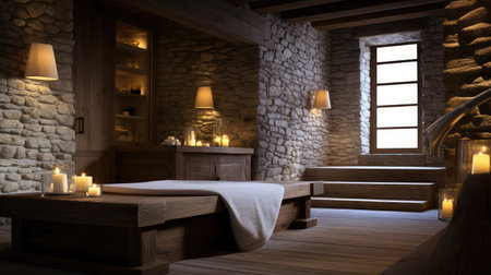 serenity spa interiorの素材