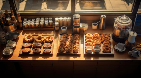 morning coffee sunの素材