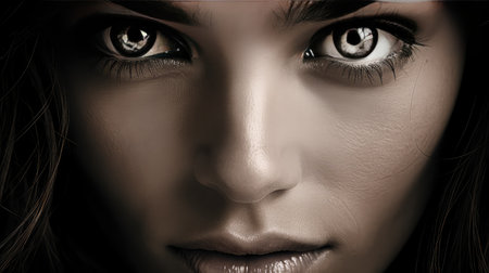deep eyes brownの素材