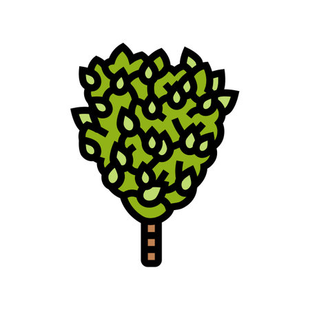 whisk sauna color icon vector illustrationのイラスト素材