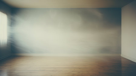 soft blurred interior empty roomの素材