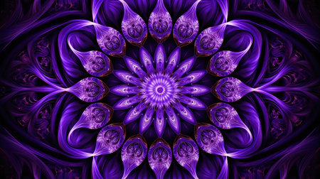 vibrant purple patternsの素材