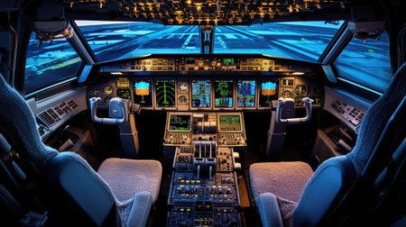 navigation airplane technologyの素材
