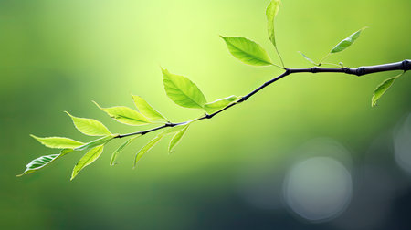 nature green sprigの素材