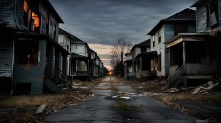 gloomy neighborhood darkの素材