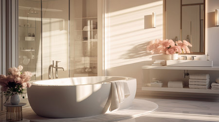 lighting blurred rendered interiorの素材