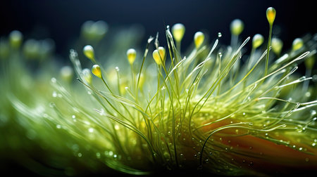 green wheat sproutsの素材