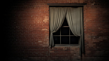 contrast brick wall darkの素材