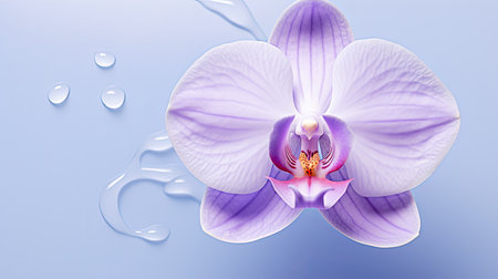 style purple floral backgroundの素材