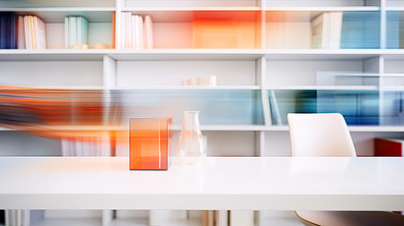 office blurred interior design decisionsの素材