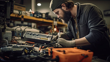 workshop hybrid batteryの素材