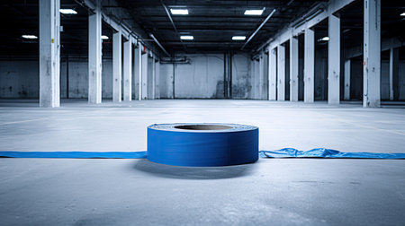 uned blue tape rollの素材