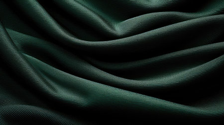 moss dark green fabricの素材
