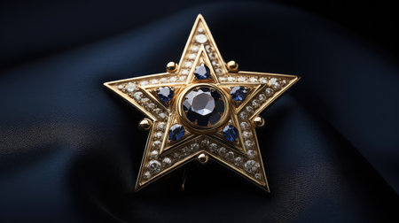 prestigious badge starの素材