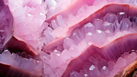 exterior pink quartzの素材