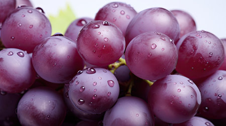 up shot grape backgroundの素材