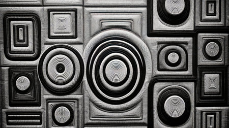 squares grey geometric patternsの素材