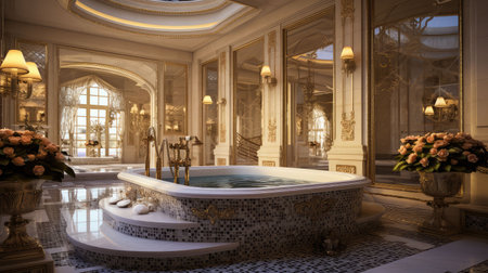 sophisticated elegant home interiorの素材