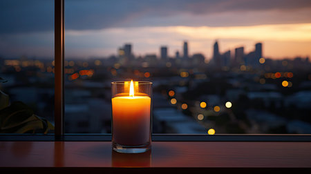 flame candle lightingの素材