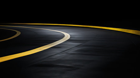 paint double yellow linesの素材