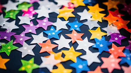 matte star stickerの素材