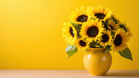 wall smiling yellow backgroundの素材