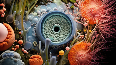 cell biology chemistryの素材