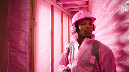 suit pink insulationの素材