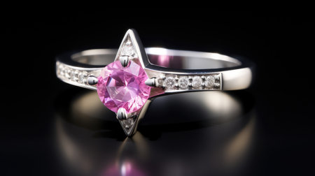 gemstone star pinkの素材