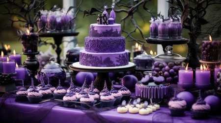 witch halloween purpleの素材