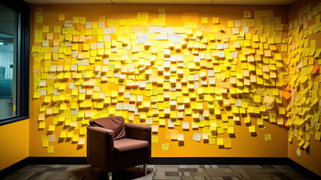 inspiration office yellowの素材