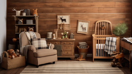 charming interior baby nurseryの素材