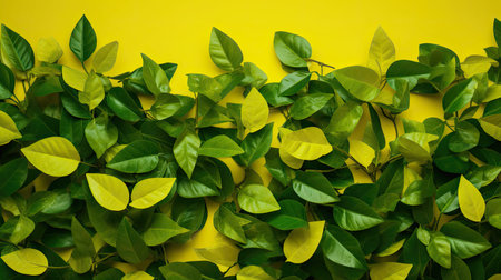 cheerful yellow and green backgroundの素材
