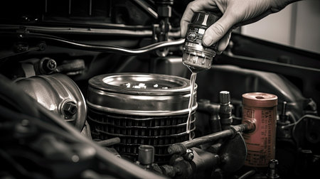 maintenance automobile oilの素材