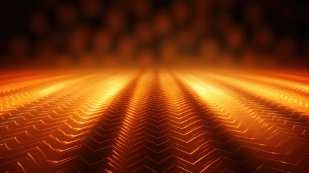 striking orange lights backgroundの素材