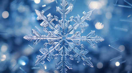 intricate blue and silver winterの素材