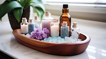 relaxation essential oil bathの素材