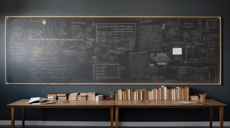 sections gray chalkboardの素材