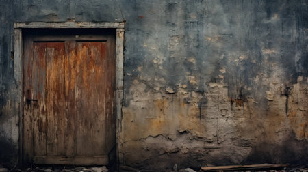 door rough dark backgroundの素材