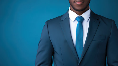 professional blue businessの素材