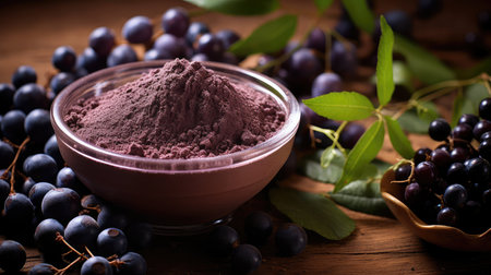 berries acai powderの素材
