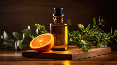 citrus sweet orange essential oilの素材