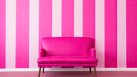 stripes hot pink patternの素材