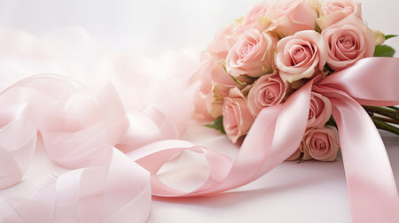 ribbon bow pinkの素材