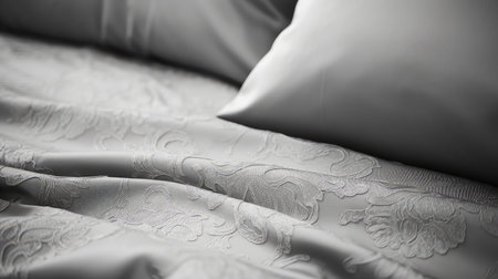 fabric grey bed sheetsの素材